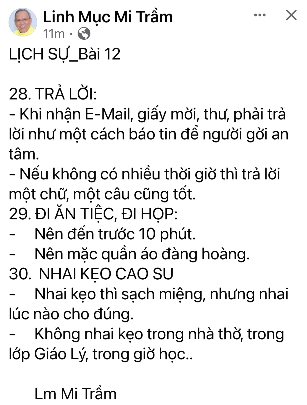 Lịch sự