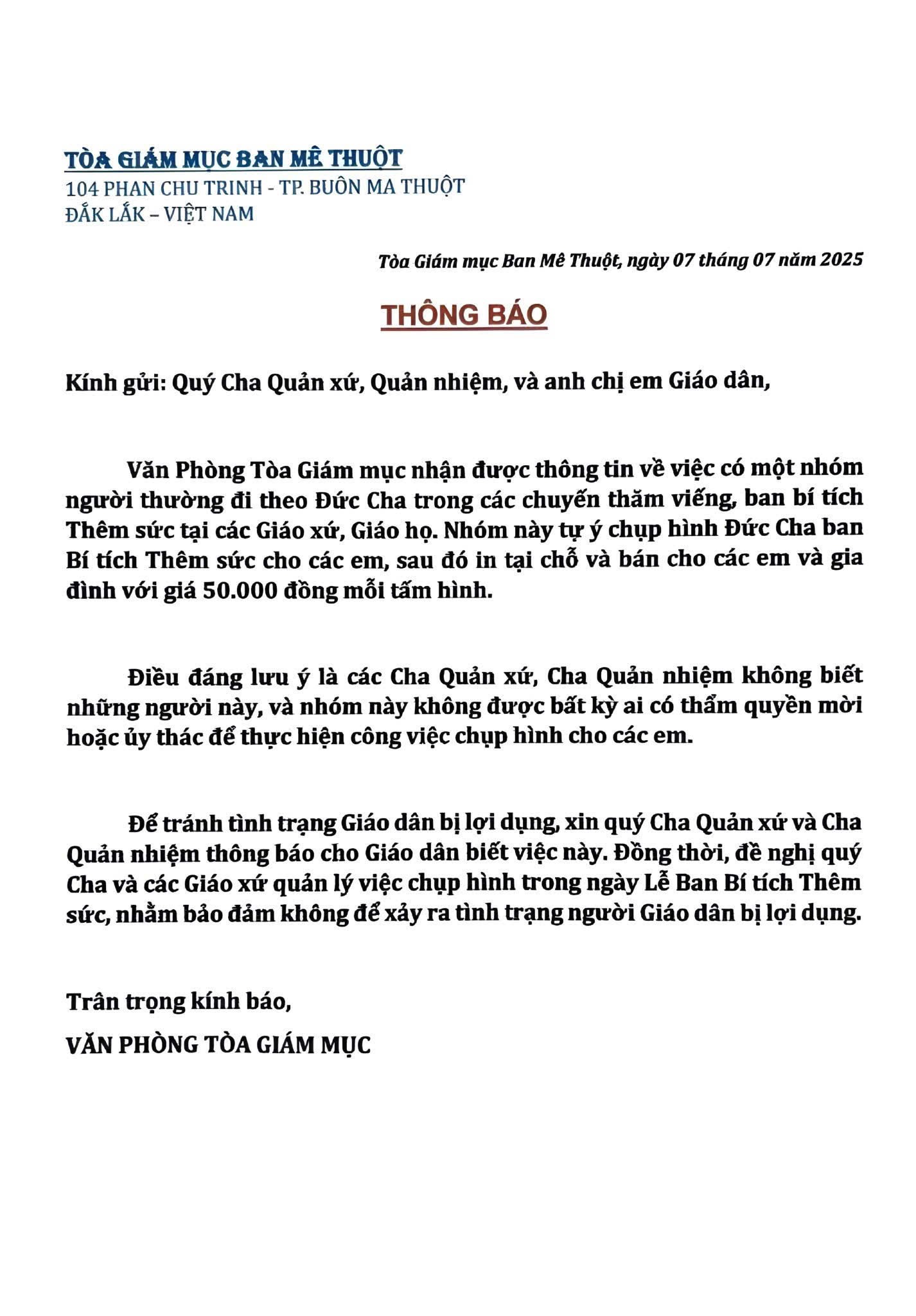 Ngay cả trong những khoảnh khắc thiêng liêng nhất, vẫn có người tìm cách trục lợi