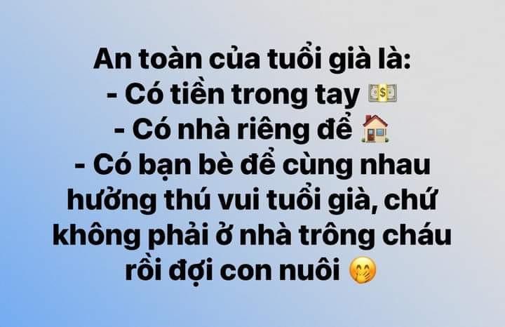 Bạn nghĩ sao về quan điểm này?