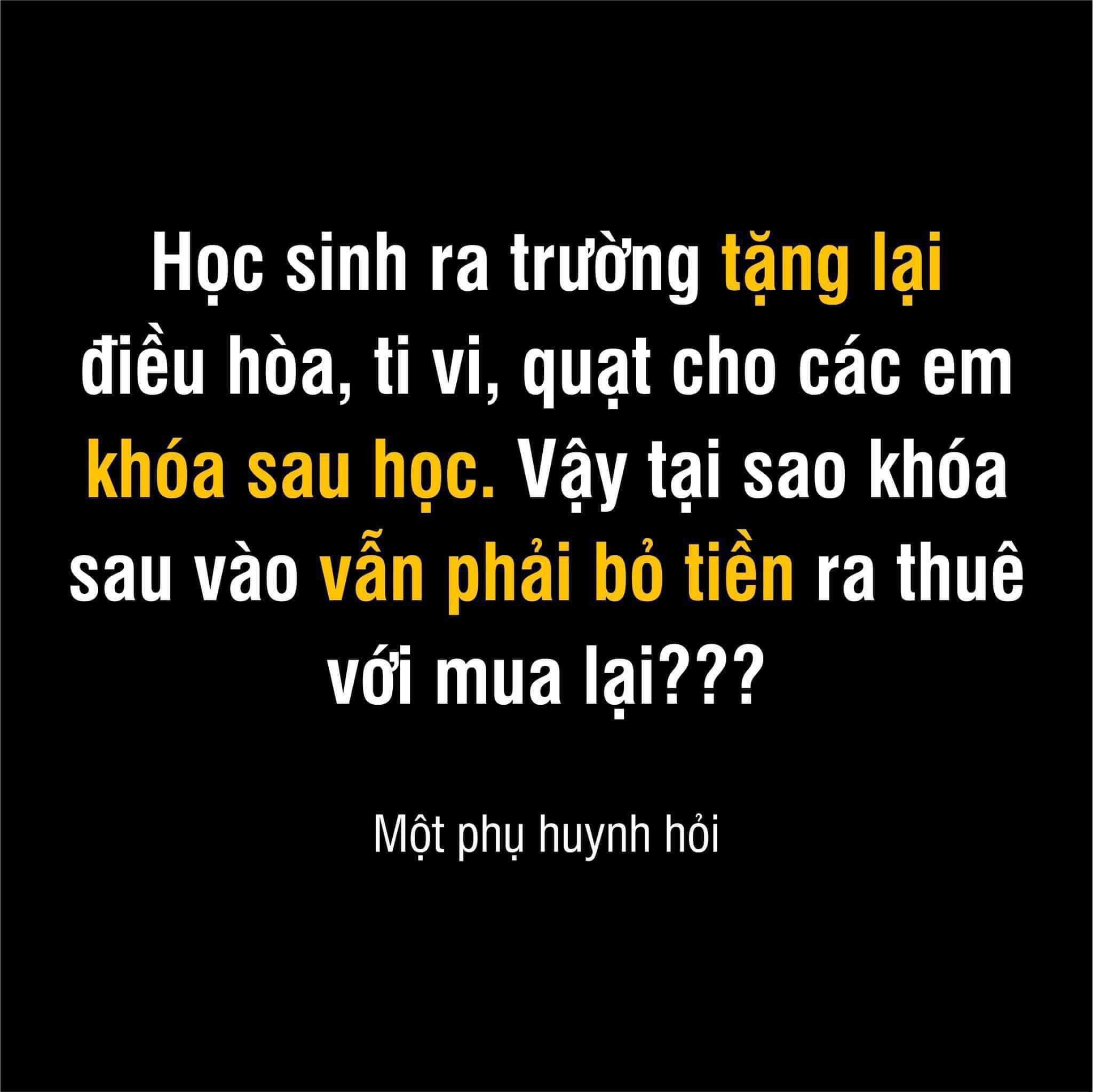 Câu hỏi muôn thuở