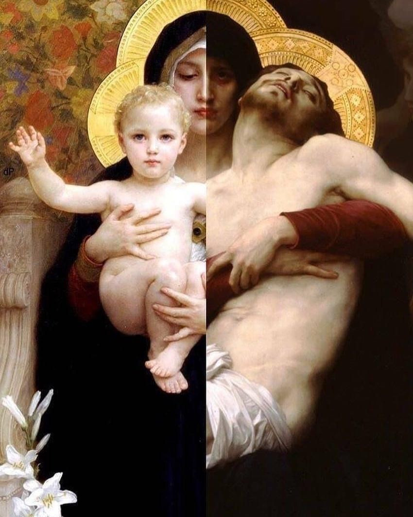 Birth | Death

William Bouguereau (1899) and Pieta (1876).