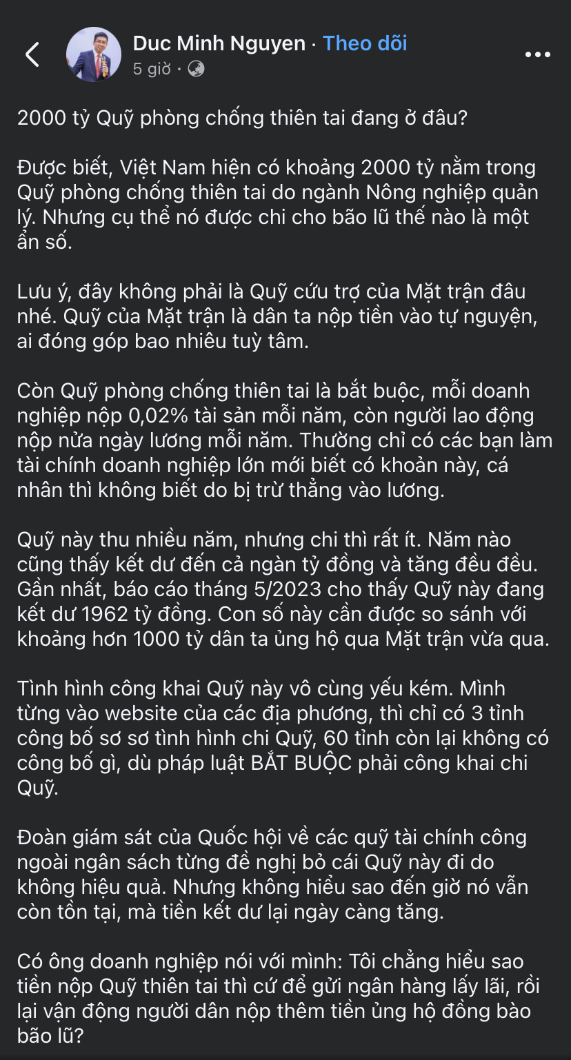 Có quỹ này luôn ạ?