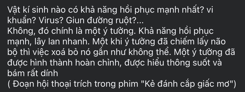 Vật kí sinh nào có khả năng hồi phục mạnh nhất? vi khuẩn? Virus? Giun đường ruột?...
Không, đó chính là