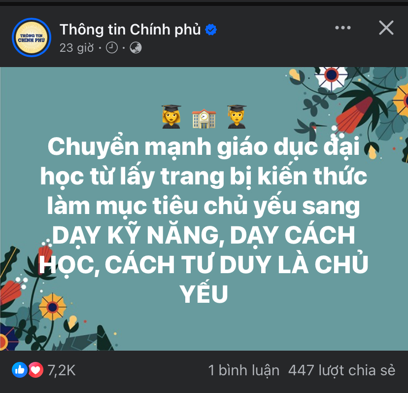 Đổi mới giáo dục. Thời kỳ đất nước bước sang kỷ nguyên mới chăng?