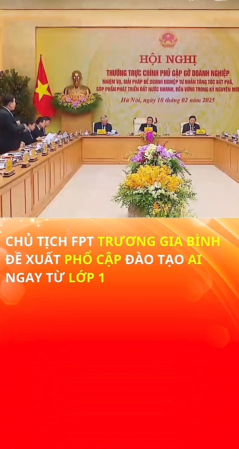 Phổ cập AI từ lớp 1?