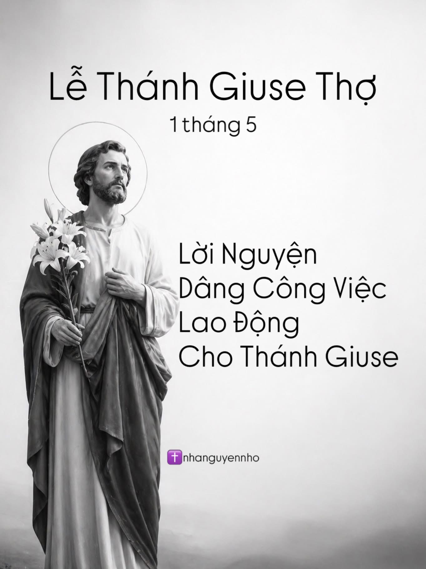 Mừng lễ thánh Giuse 1/5