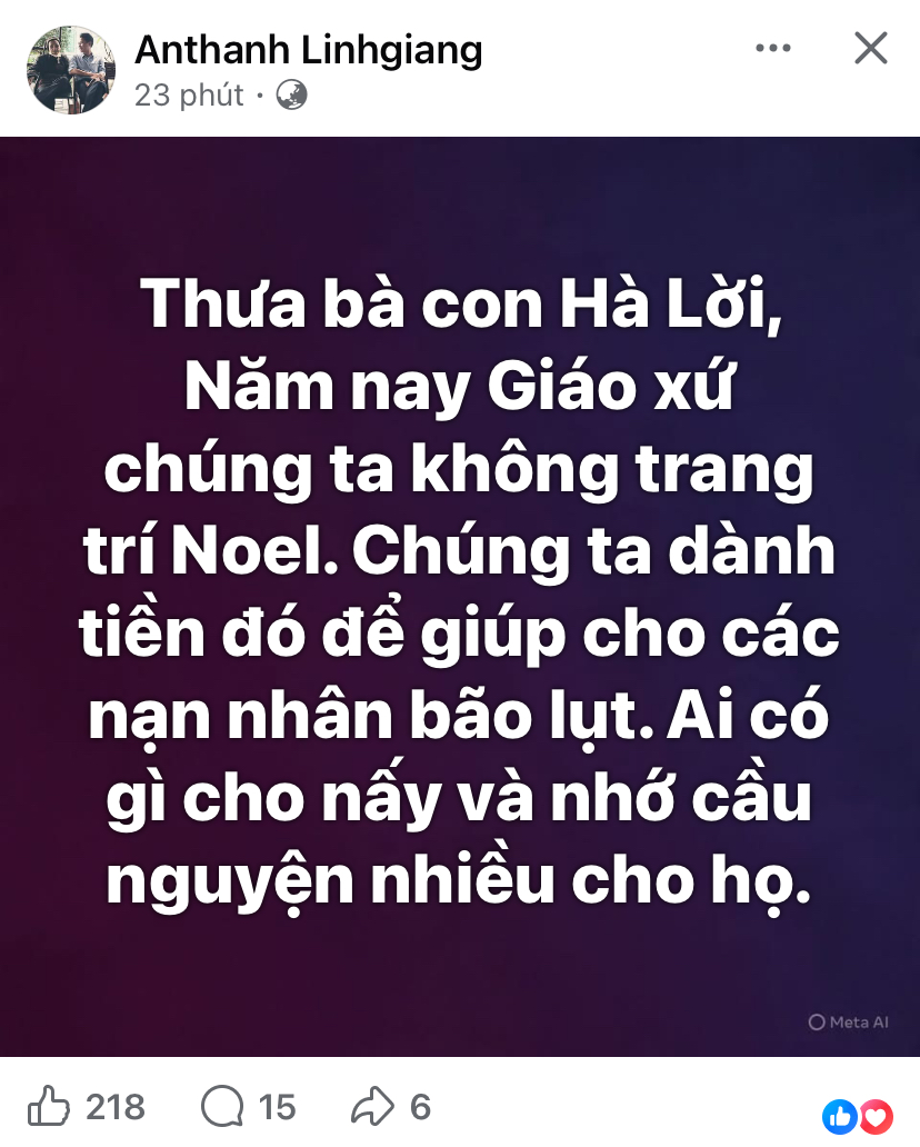 "Vui với người vui, khóc với người khóc..." (Rm 12,15)