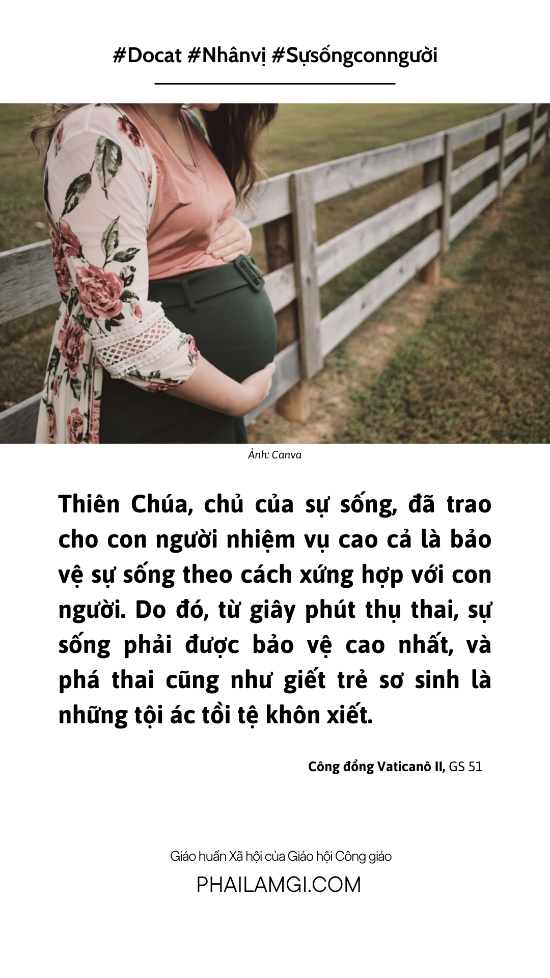 Phá thai luôn là một tội ác đáng phải lên án.