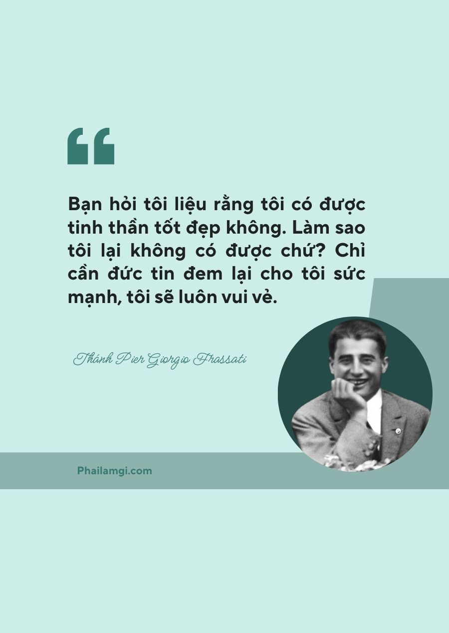 Câu nói làm con bừng sáng trong niềm hy vọng. Niềm vui không đến từ sức khỏe hoàn hảo, tiền