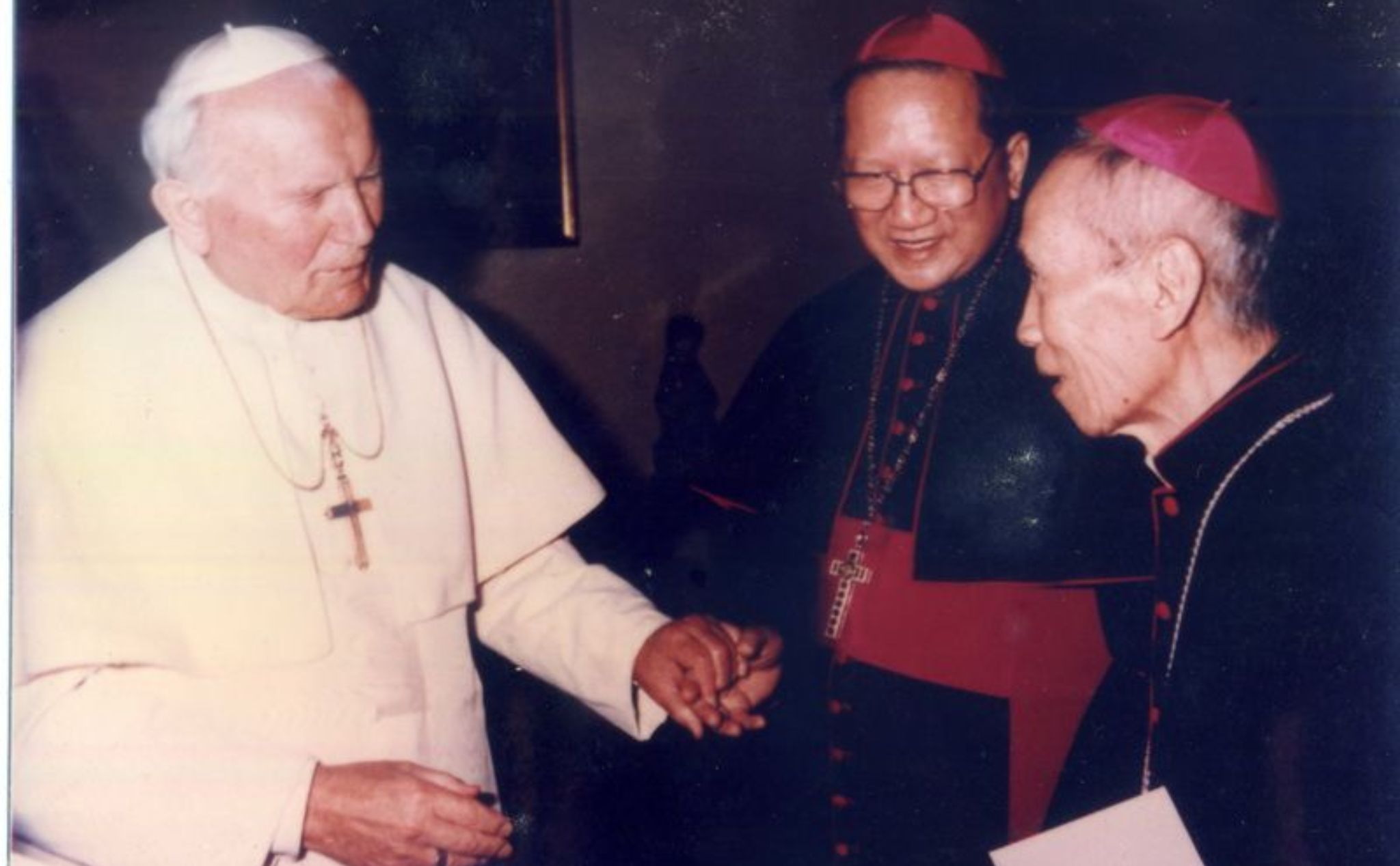 phailamgi_Đức cha Phaolo Bùi Chu Tạo yết kiến Đức Thánh Giáo hoàng Gioan Phaolo II.jpg