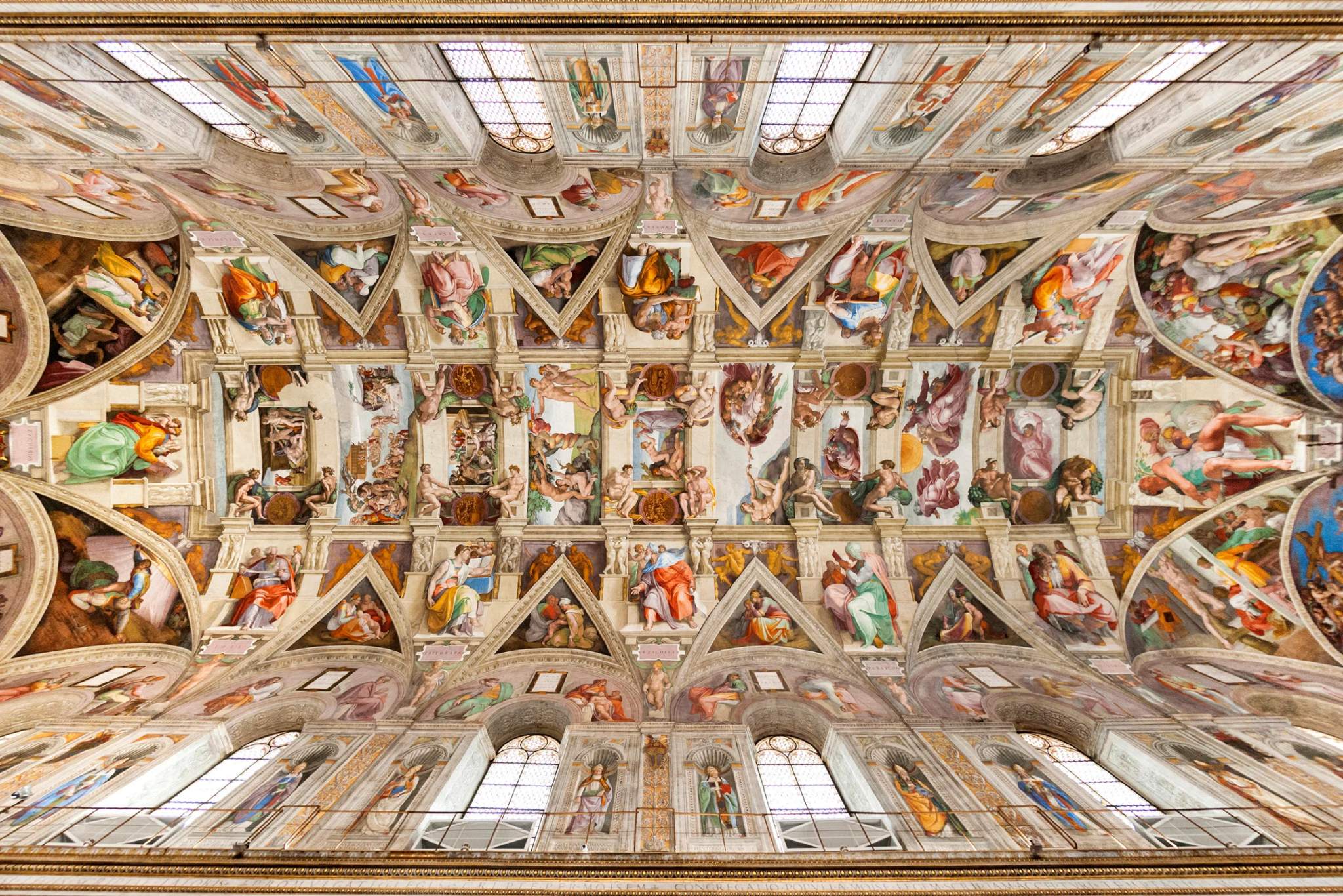 Phailamgi_Những bức bích họa Nhà nguyện Sistine của Michelangelo có thể tác động đến mật nghị ...jpg