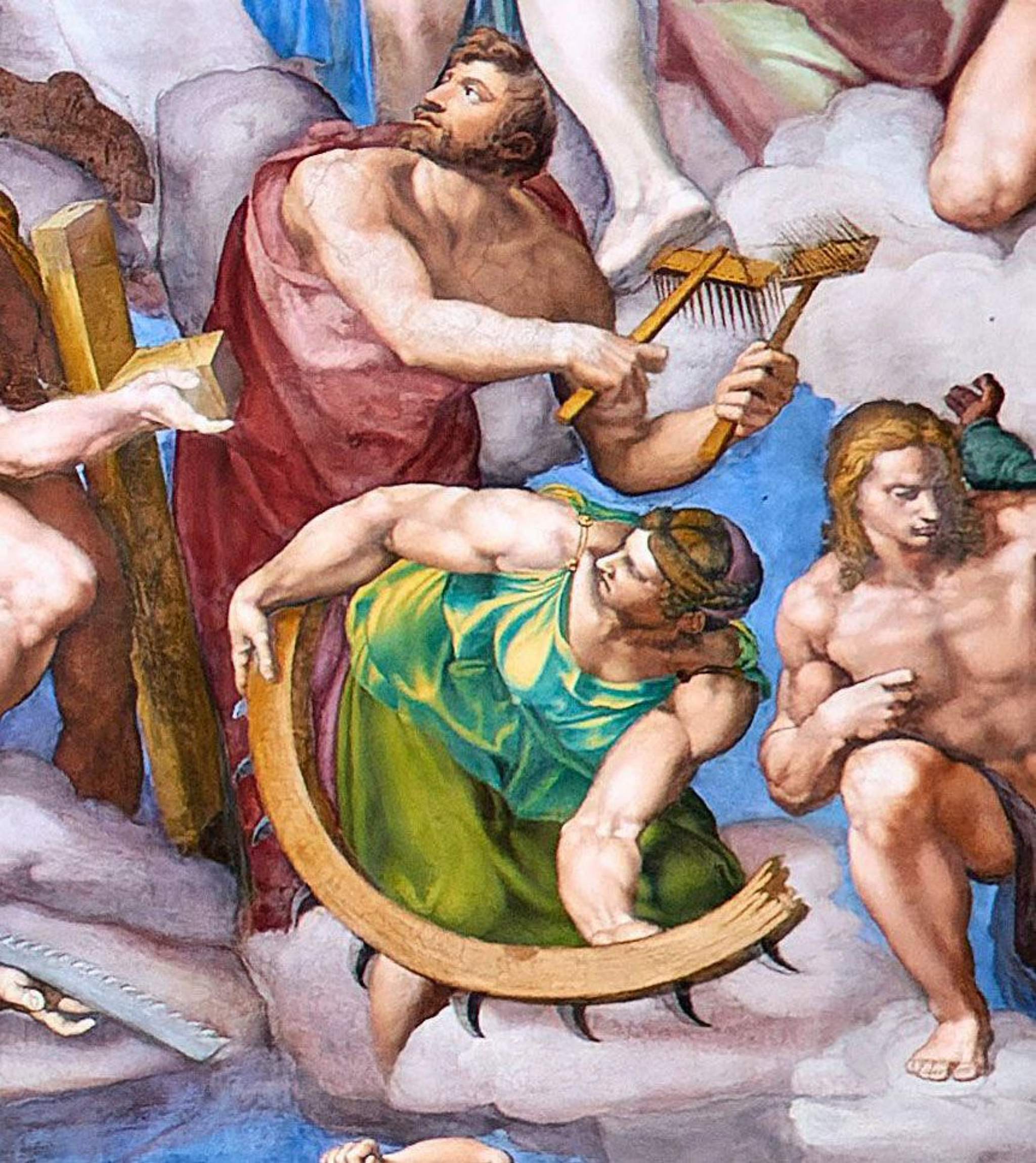 Phailamgi_Những bức bích họa Nhà nguyện Sistine của Michelangelo có thể tác động đến mật nghị ...jpg