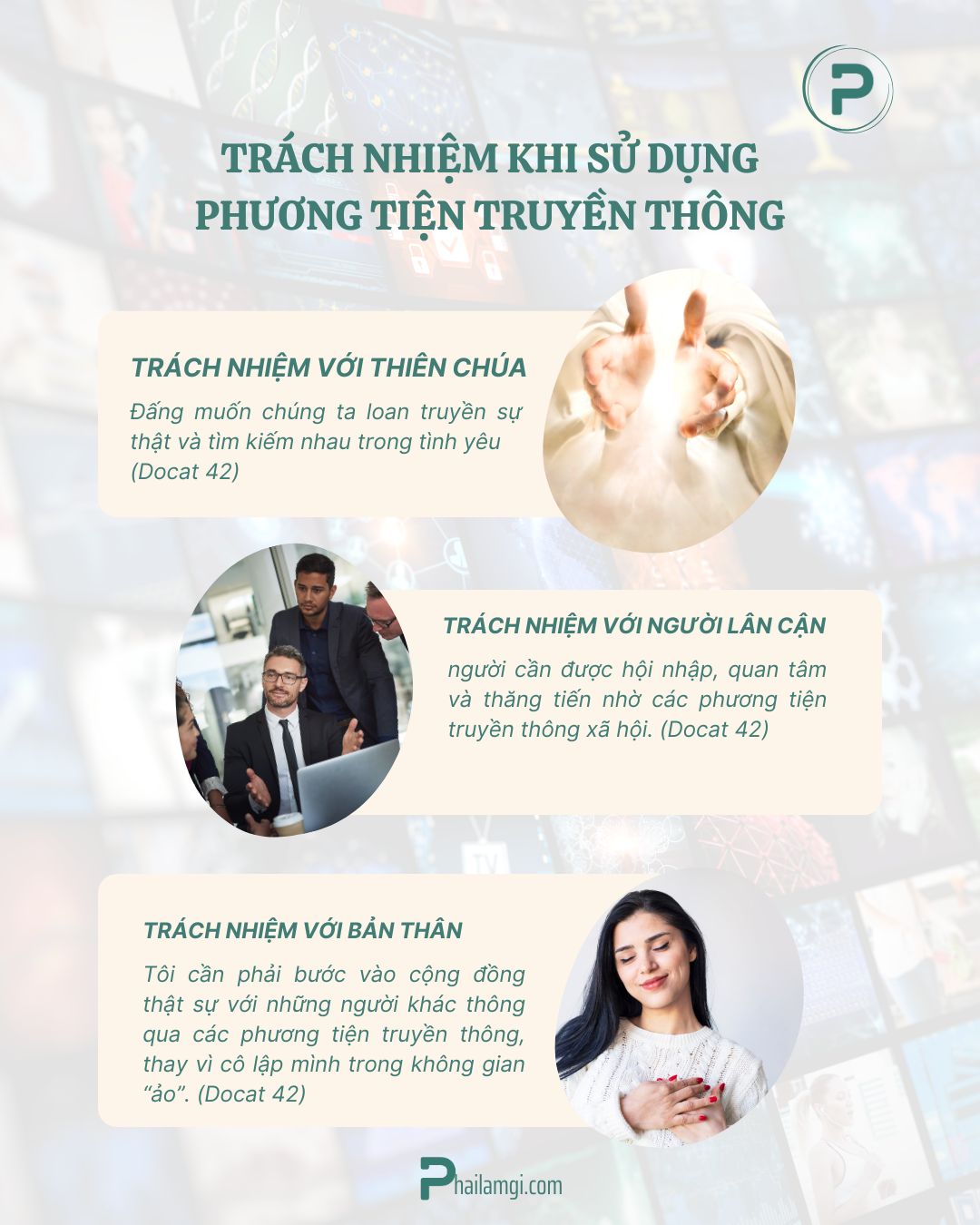 Bạn có nghĩ mình có trách nhiệm gì khi sử dụng các phương tiện truyền thông không?