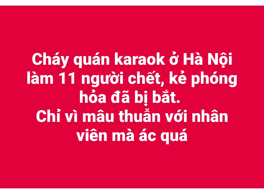 Mâu thuẫn - thù hận làm mất lí trí con người