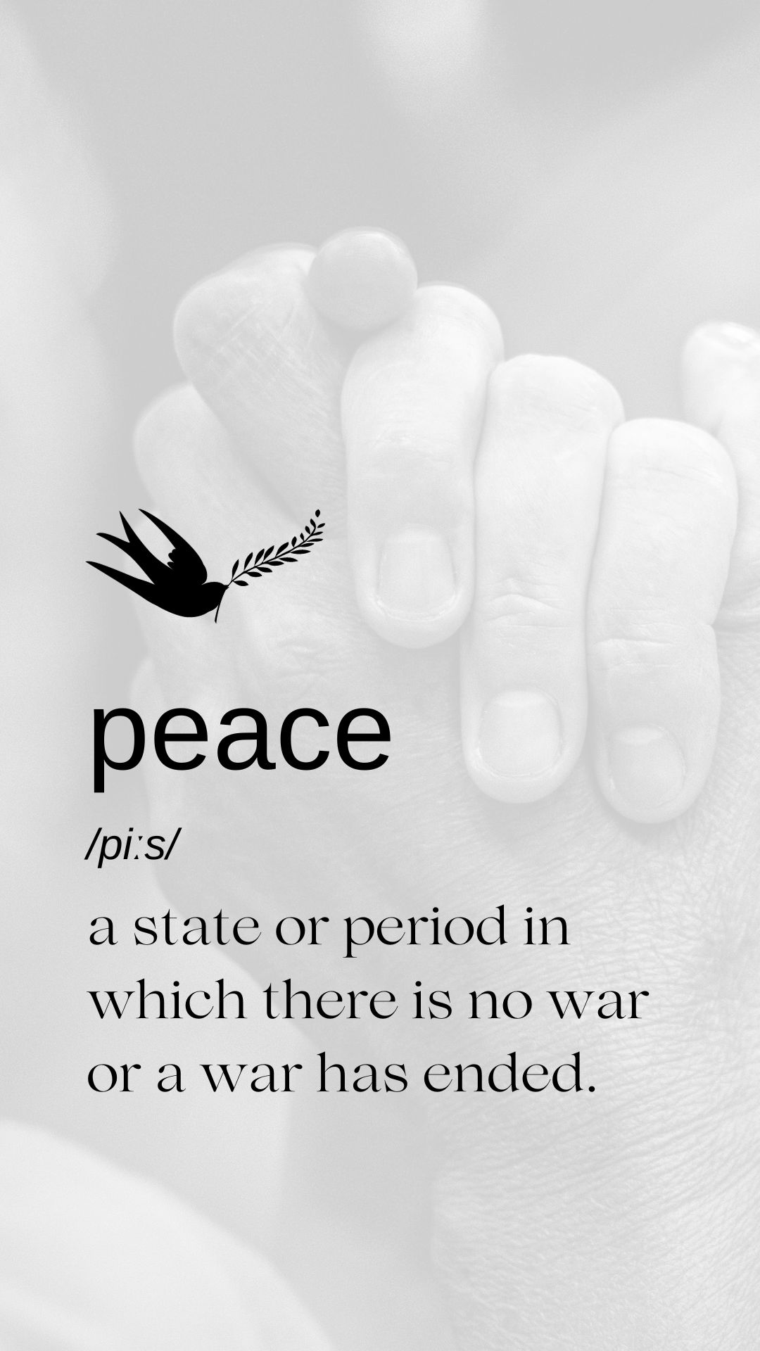 Ai lại không yêu hoà bình chứ?