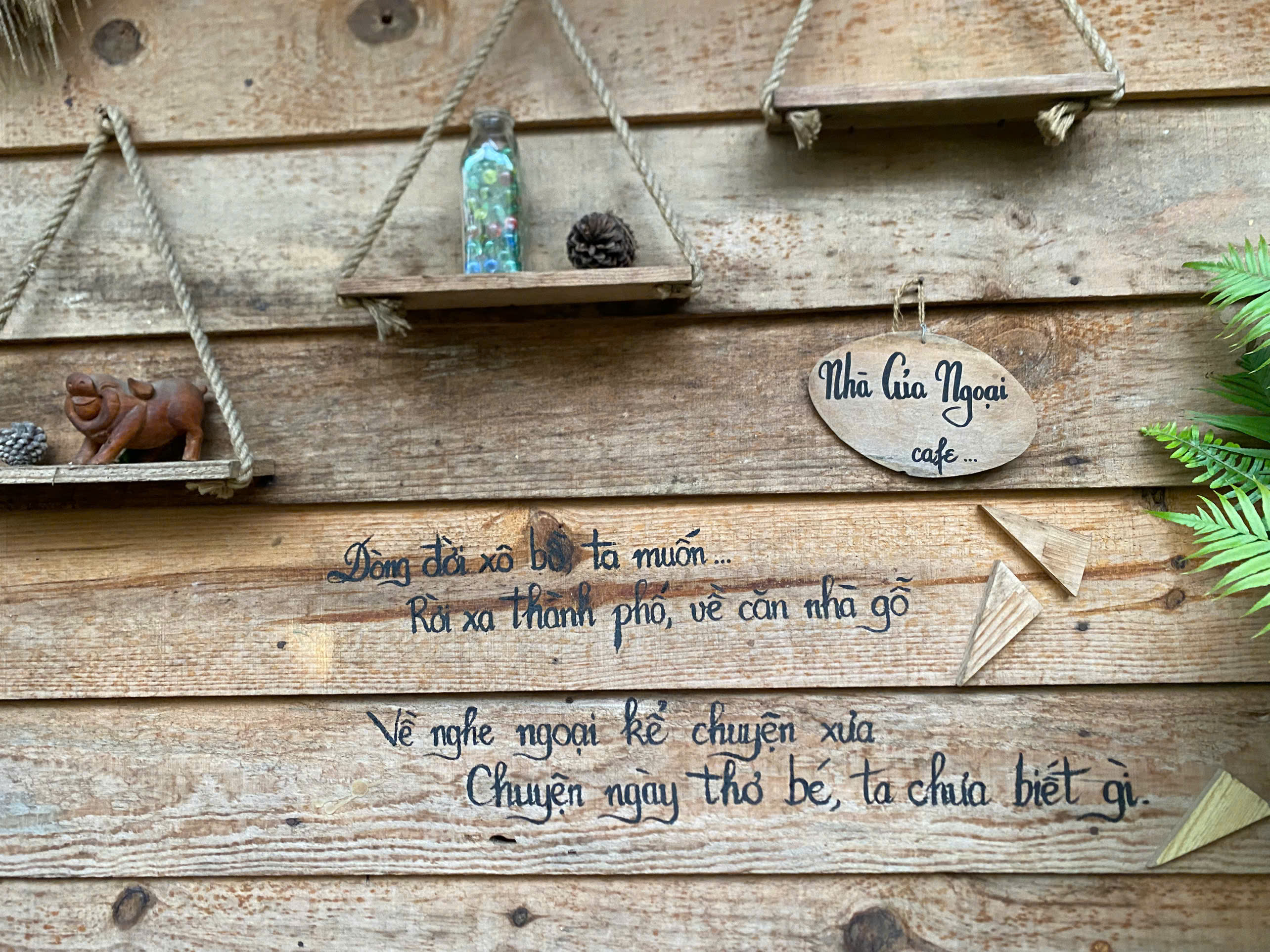 Uống cafe mà nhớ ngoại